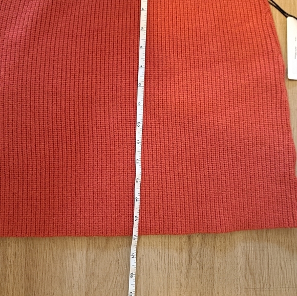 LINE & dot NWT  (Revolve) Ami Sweater Skirt Women's Rust Knit Mini S M - Picture 7 of 9